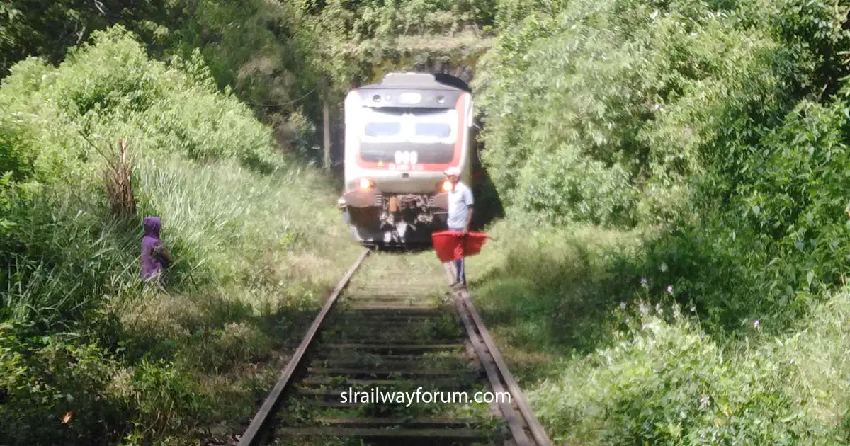 Delay in Upcountry Train Services Due to a Broken Rail