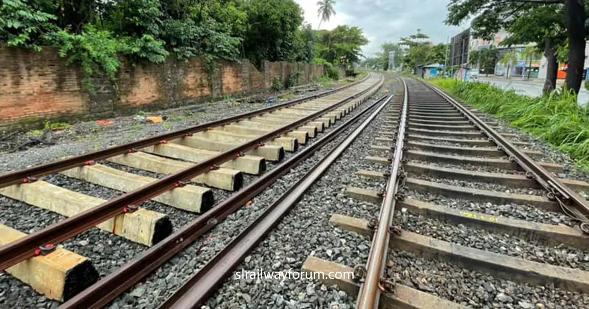 Newly Built Track from Negombo to Galkanda Junction