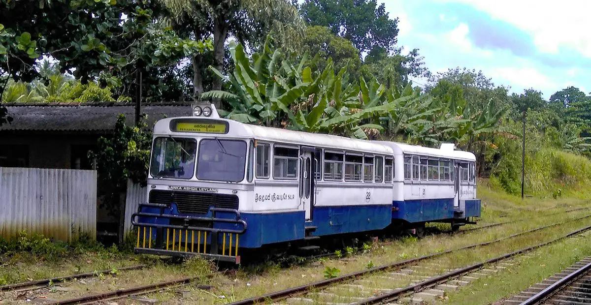 Story of Rail Buses in Sri Lanka