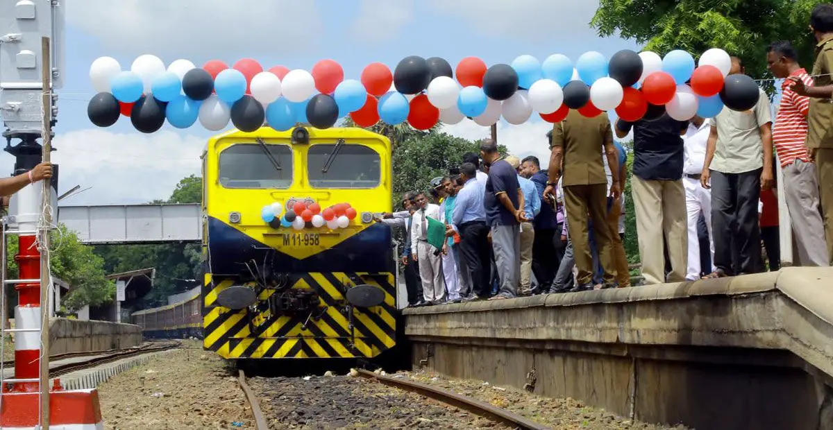 Renovated Anuradhapura - Omanthai Railway Line Opens