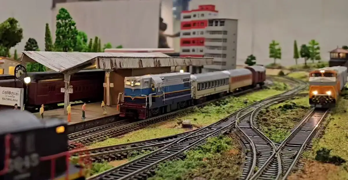 Model Train Exhibition at Kandy City Center 2023