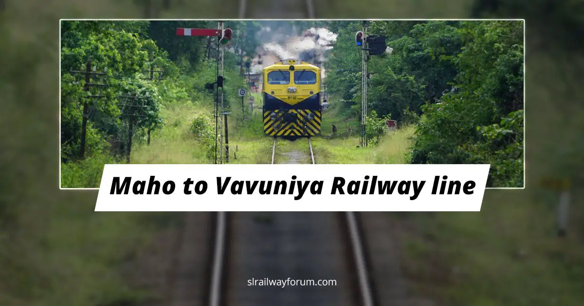 Rehabilitation of Maho - Vavuniya Railway line
