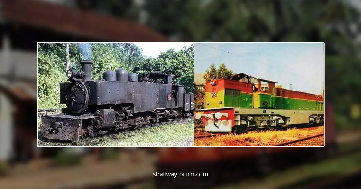 History of Motive Power Development - Sri Lanka Railways