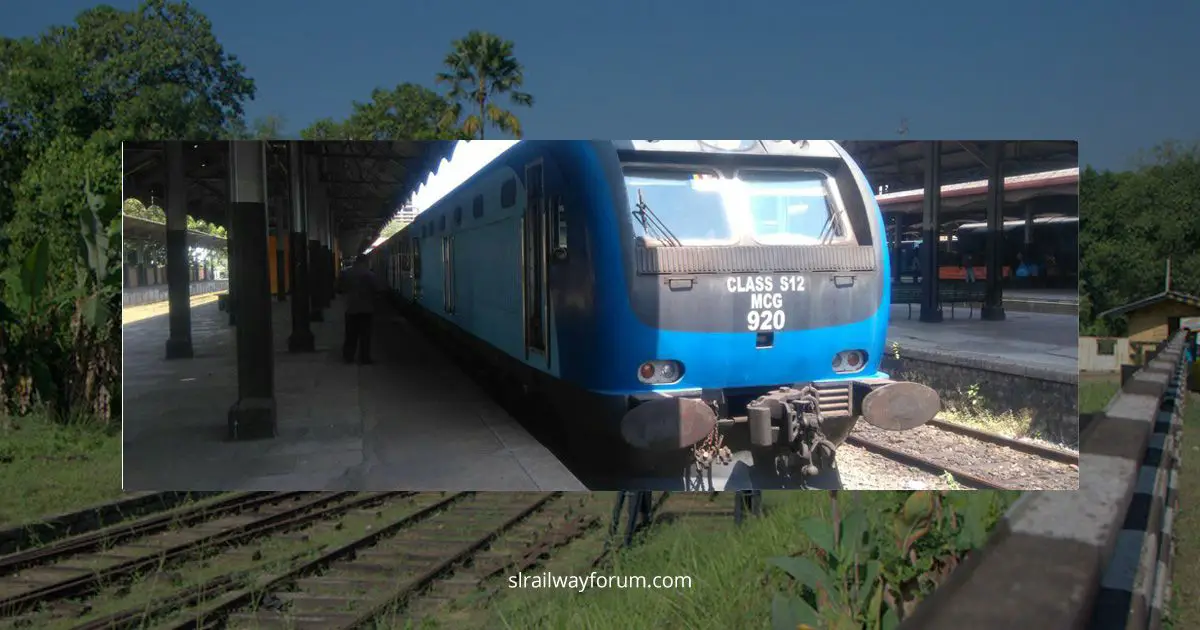 A New Train for Kelani Valley Railway Line