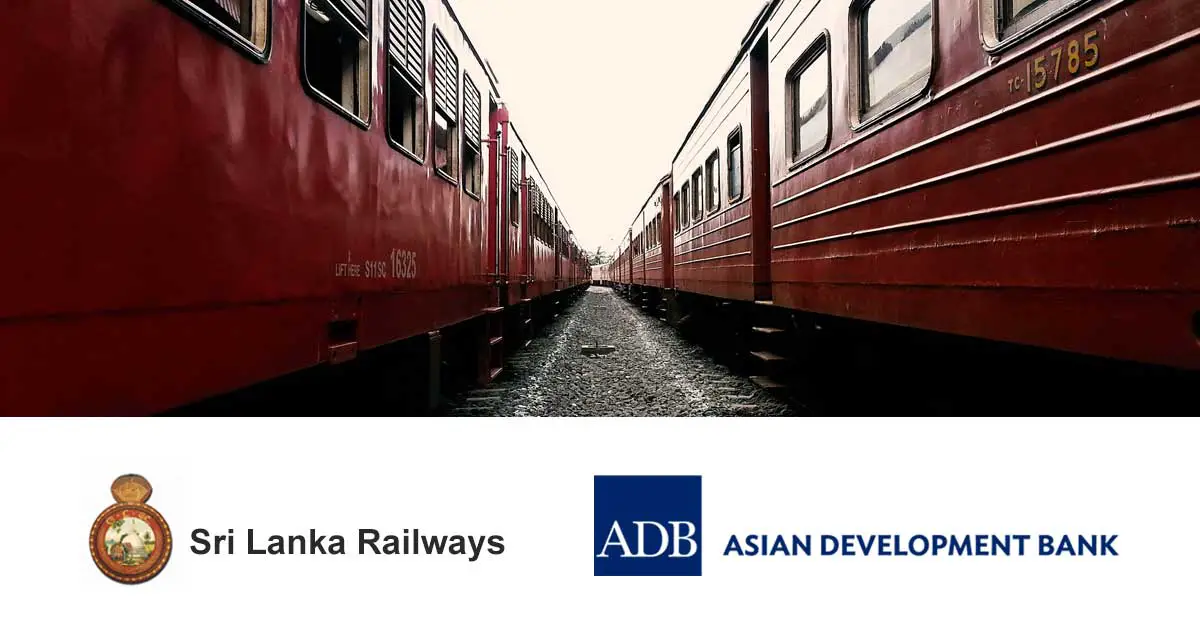 ADB to Help Drive Modernization in First Loan for Sri Lanka's Railway Sector