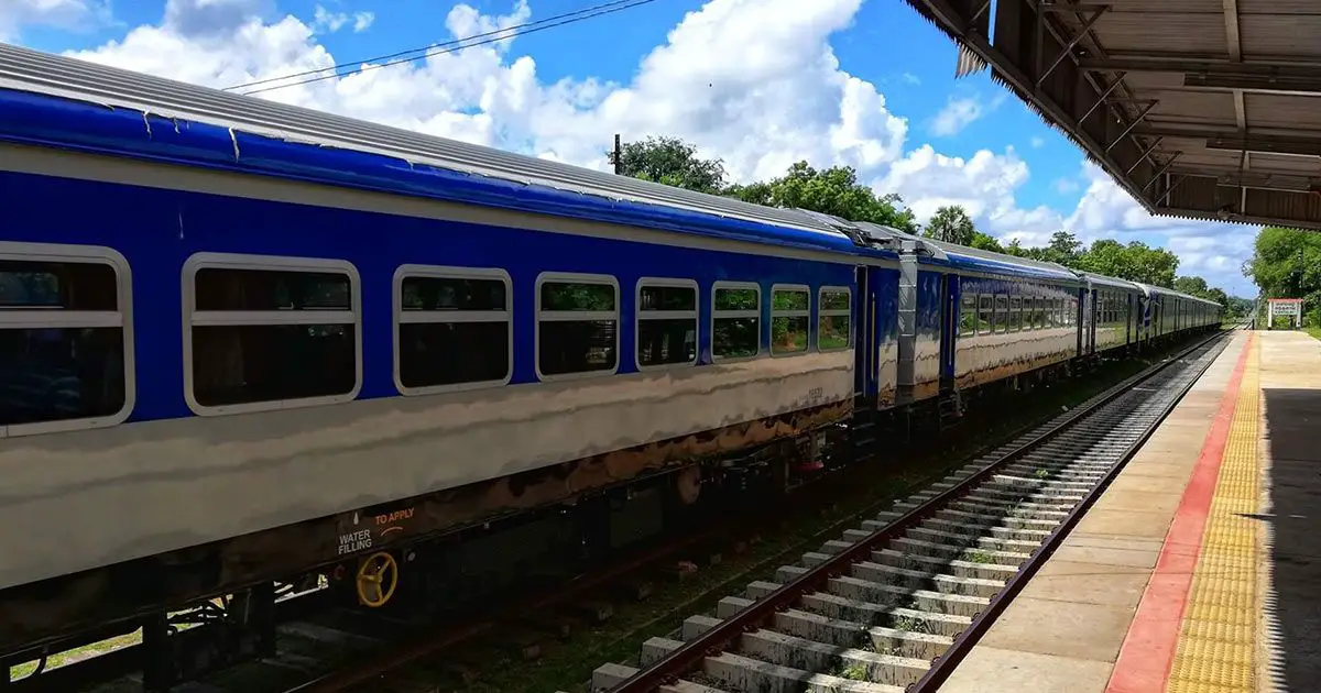 Class S13 969/970 Trial Run on Trincomalee Railway Line