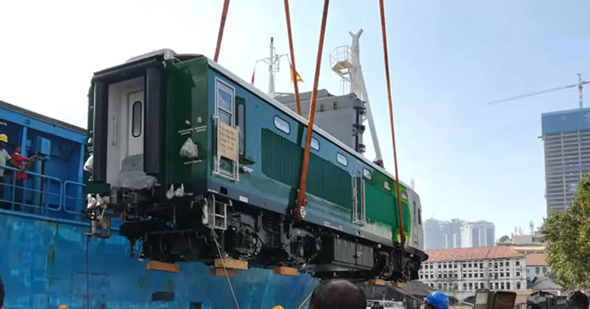 Power Cars For Aruwakkalu Waste Processing Facility Have Arrived