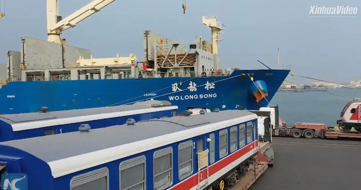 China Ships Last Four Class S14 DEMUs to Sri Lanka