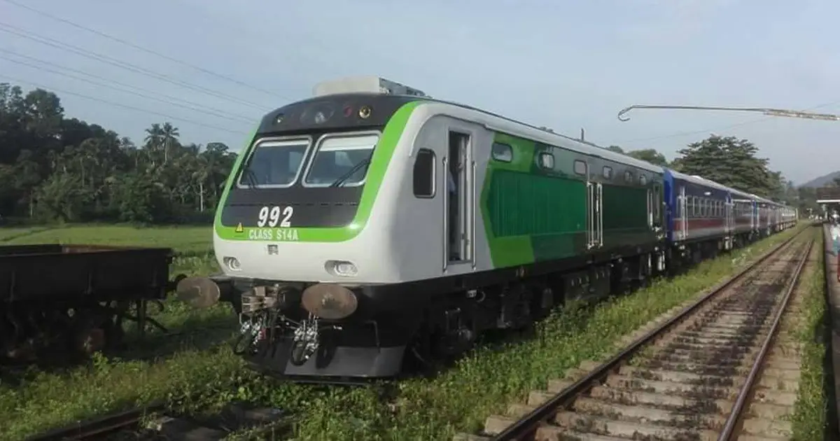 Class S14A 991 - 992 Nanu Oya Trial