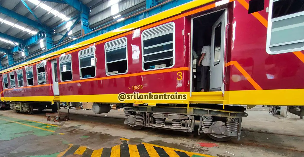 Sri Lanka Railways to Receive 160 Railway Coaches from India