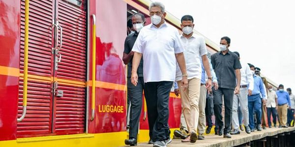 President Gotabaya Rajapaksa Visits Dematagoda Running Shed