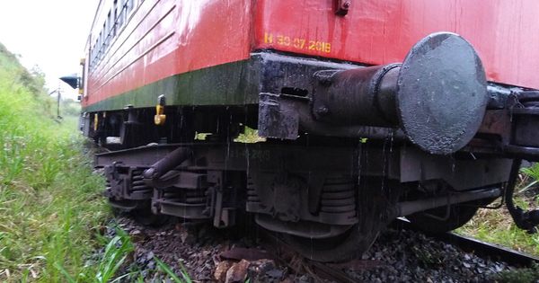 Observation Saloon of Badulla Express Train Derailed