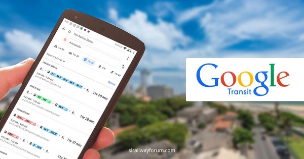 Google Transit Feature in Sri Lanka