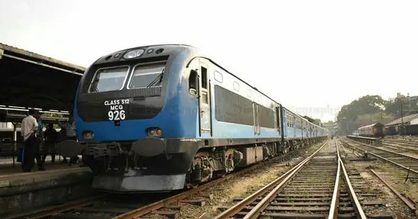 New Train Between Colombo Fort and Matale