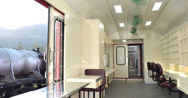 Tantri Refurbished Mail Carriage for Sri Lanka Railways