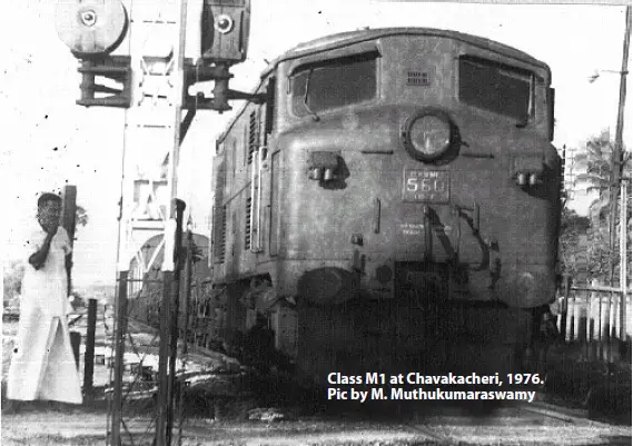 Class M1 560 at Chavakacheri