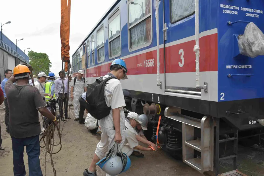 The First Class S14 DEMU Has Arrived in Sri Lanka